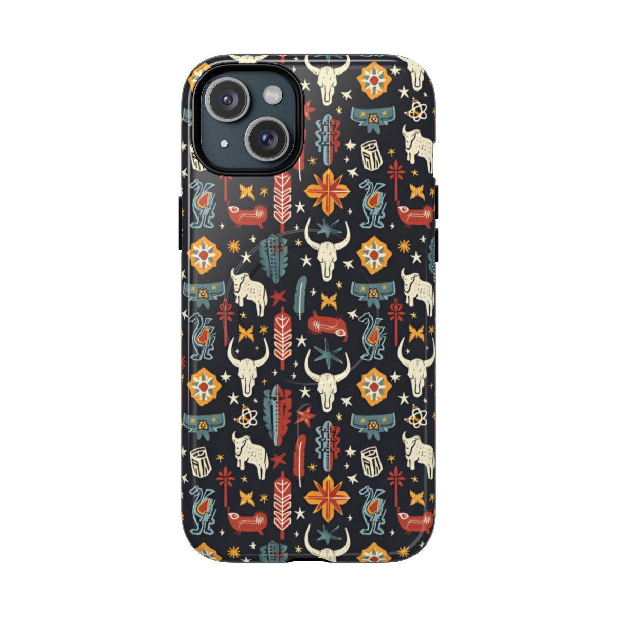 Colorful Western Magnetic Case