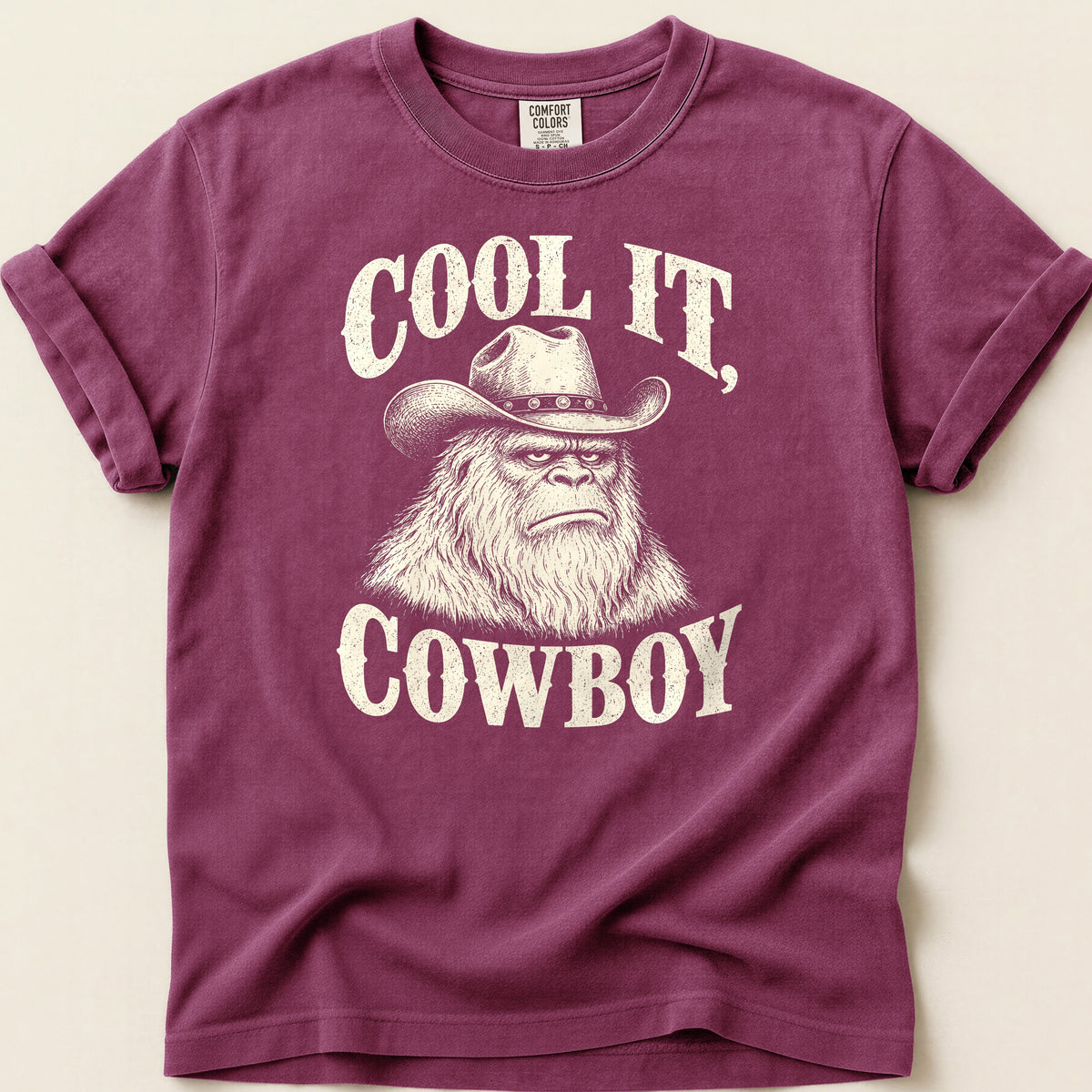 Cool It Bigfoot T-shirt on Berry