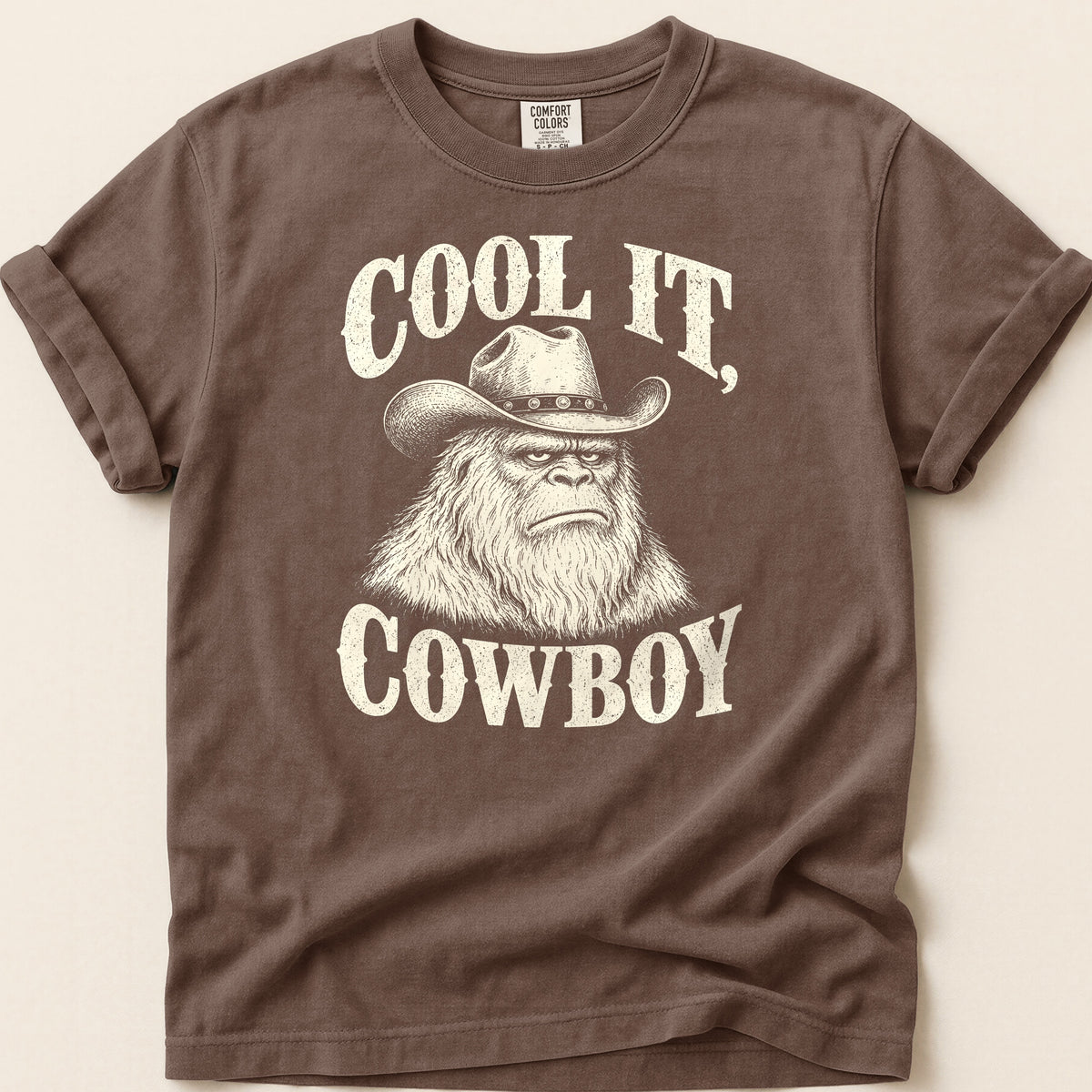 Cool It Bigfoot T-shirt on Espresso