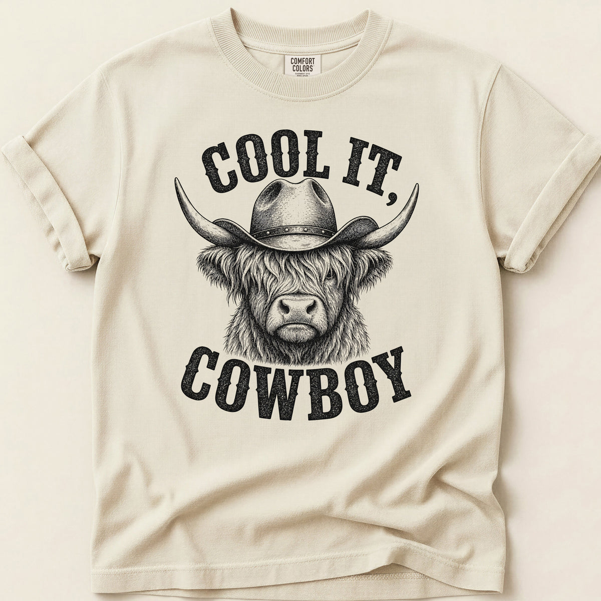 Cool It Highland T-shirt on Ivory