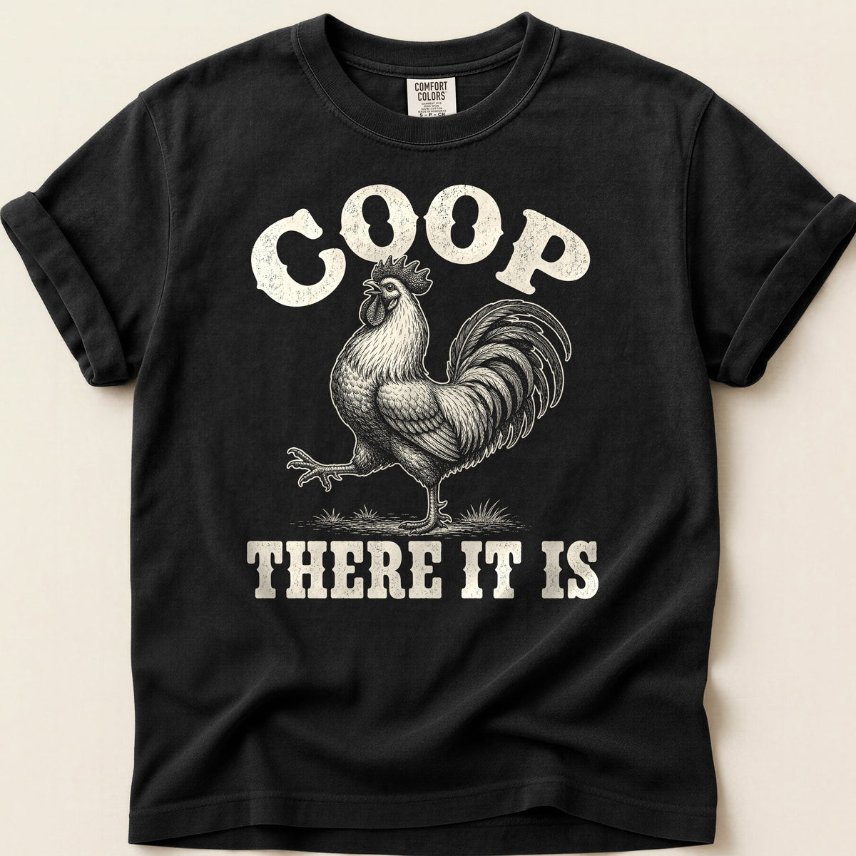 Coop There It Is T-shirt on Black