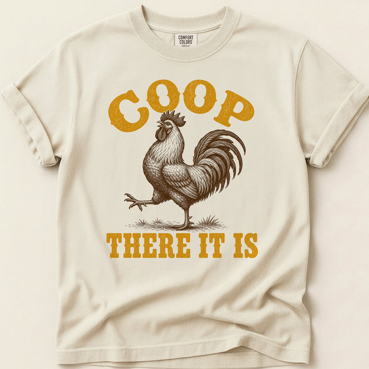 Coop There It Is T-shirt on Ivory