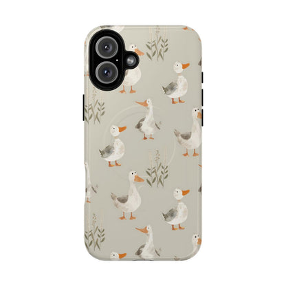 Cottage Core Ducks Magnetic Case