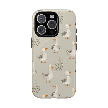 Cottage Core Ducks Magnetic Case