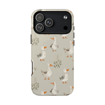 Cottage Core Ducks Magnetic Case