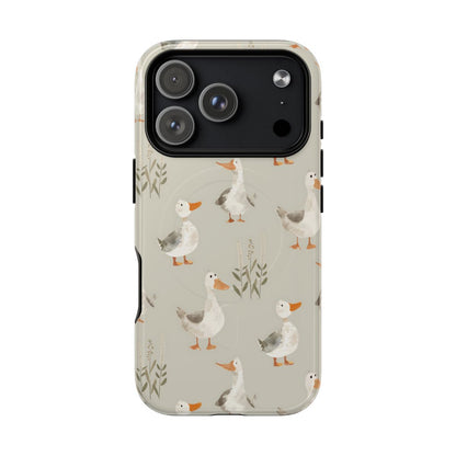 Cottage Core Ducks Magnetic Case