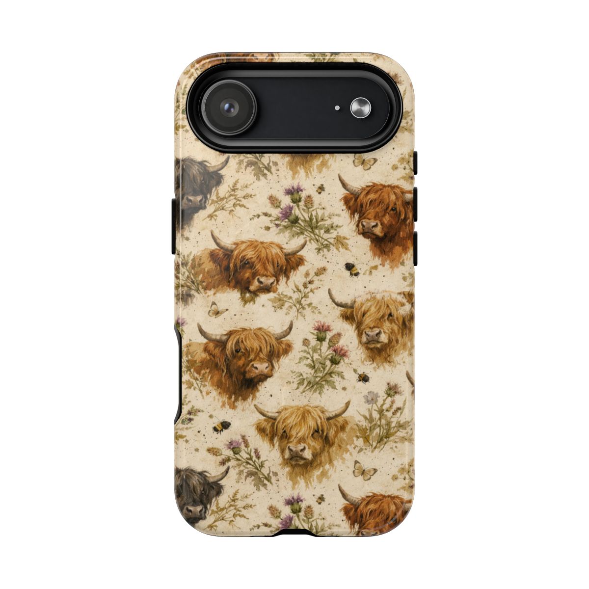 Cottage Core Highland Cows Magnetic Case
