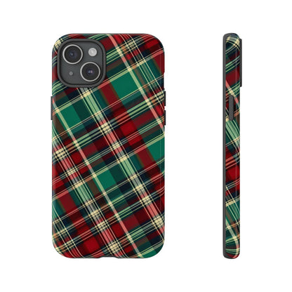 Country Christmas Plaid Tough Case