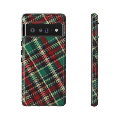 Country Christmas Plaid Tough Case