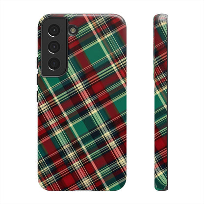Country Christmas Plaid Tough Case