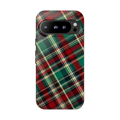 Country Christmas Plaid Tough Case