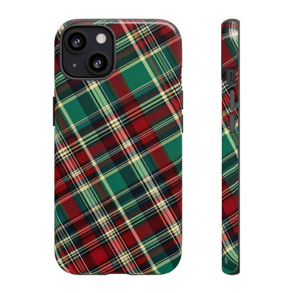 Country Christmas Plaid Tough Case