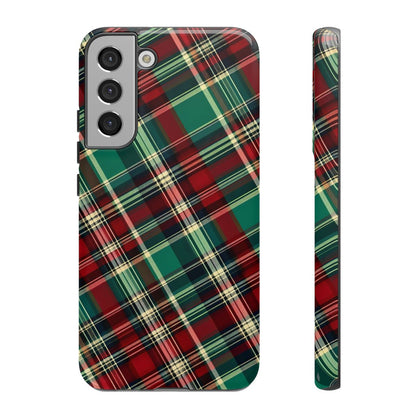 Country Christmas Plaid Tough Case