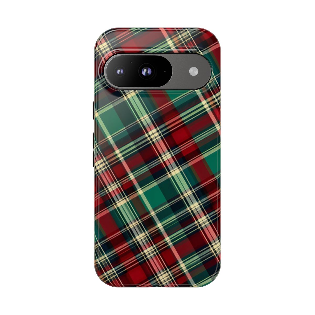 Country Christmas Plaid Tough Case