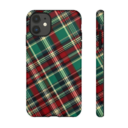 Country Christmas Plaid Tough Case