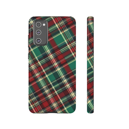 Country Christmas Plaid Tough Case