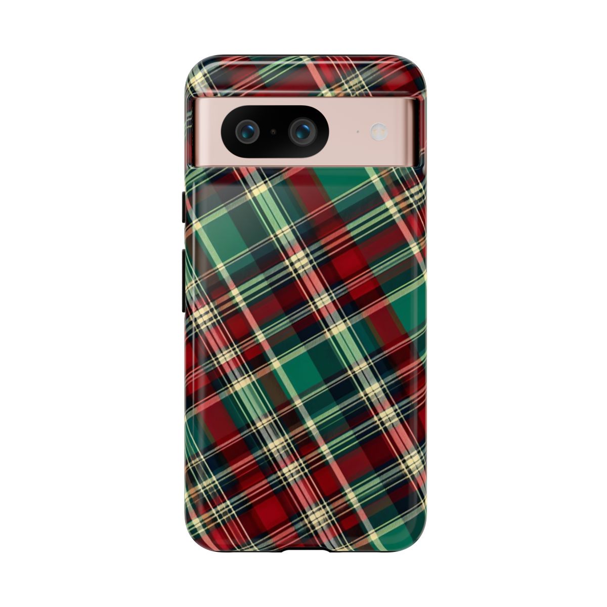 Country Christmas Plaid Tough Case
