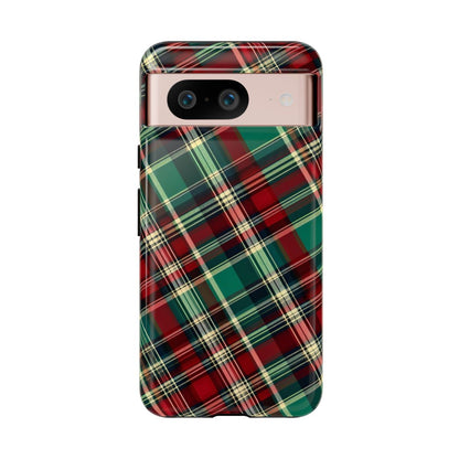 Country Christmas Plaid Tough Case