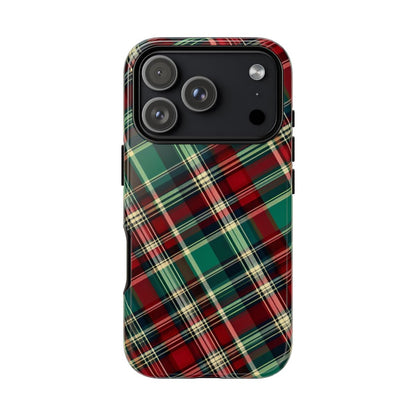 Country Christmas Plaid Tough Case - iPhone 18 Pro
