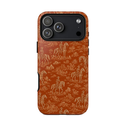 Cowboy Skeleton Toile Tough Case - iPhone 18 Pro Max