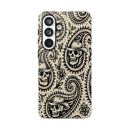 Cowboy Skull Paisley Tough Case