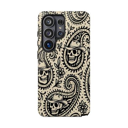 Cowboy Skull Paisley Tough Case