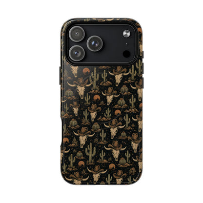 Cowboy Steer Skull Magnetic Case - iPhone 18 Pro Max