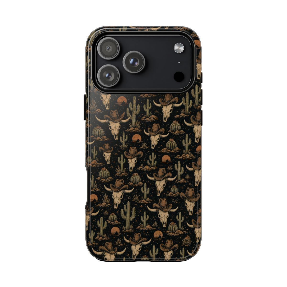 Cowboy Steer Skull Tough Case - iPhone 18 Pro Max