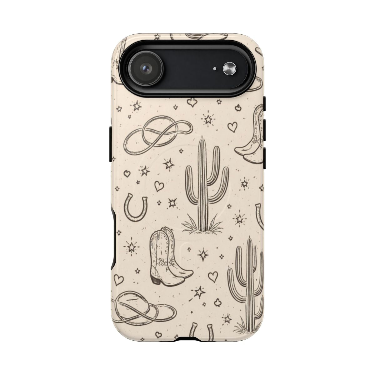 Cowgirl Doodles Magnetic Case