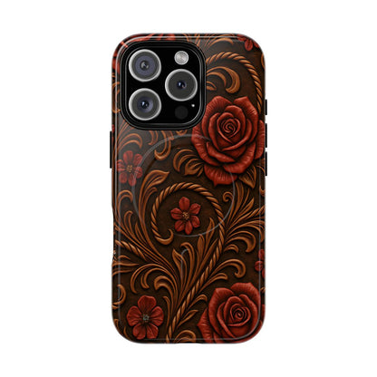 Cowgirl Rose Magnetic Case