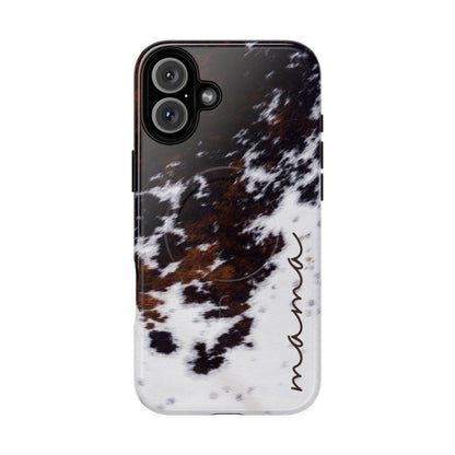 Cowhide Mama Magnetic Case
