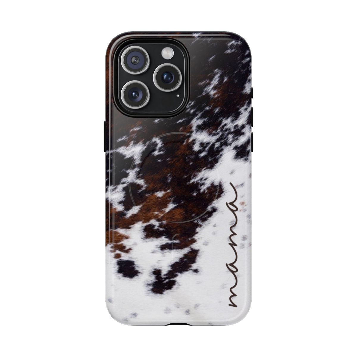 Cowhide Mama Magnetic Case
