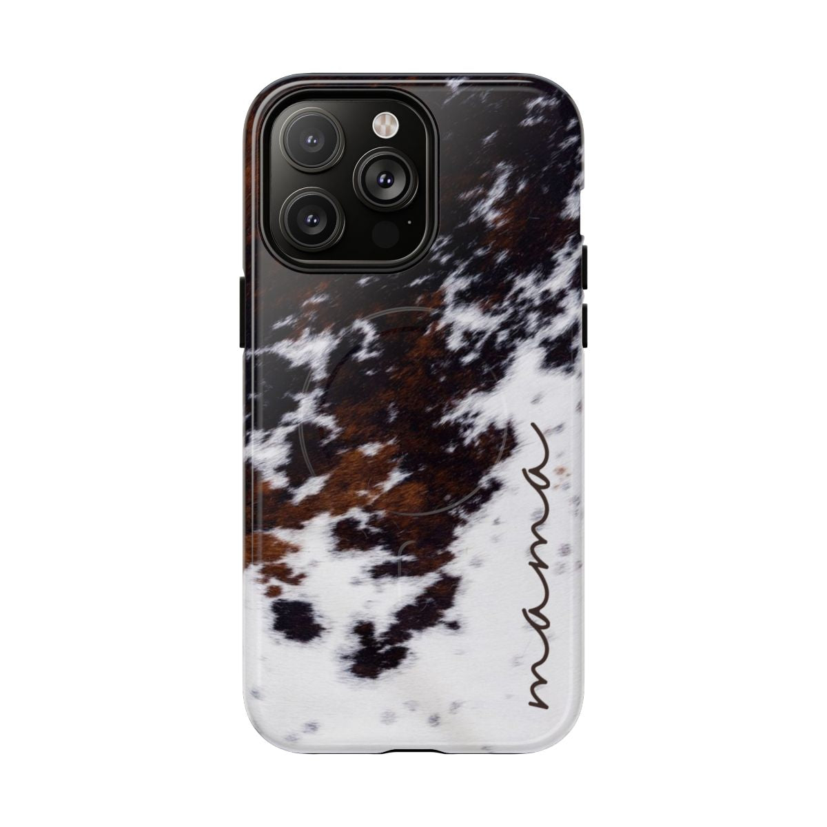 Cowhide Mama Magnetic Case
