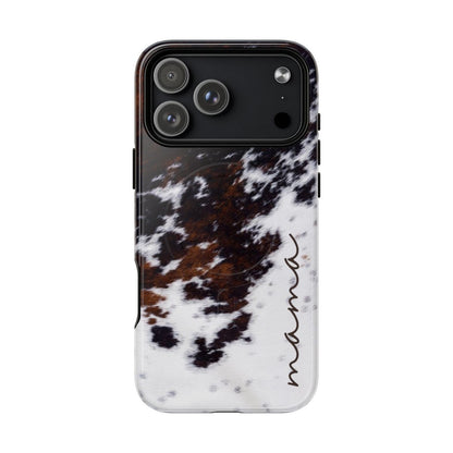 Cowhide Mama Magnetic Case
