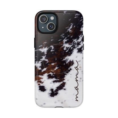 Cowhide Mama Magnetic Case