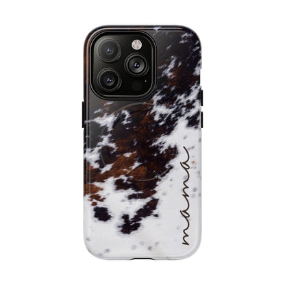 Cowhide Mama Magnetic Case