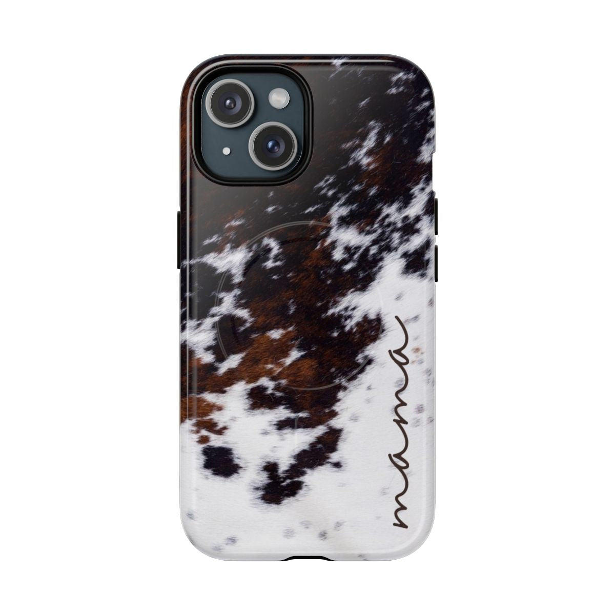 Cowhide Mama Magnetic Case