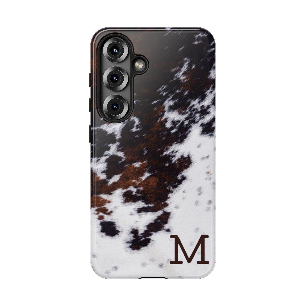 Cowhide Monogram Tough Case
