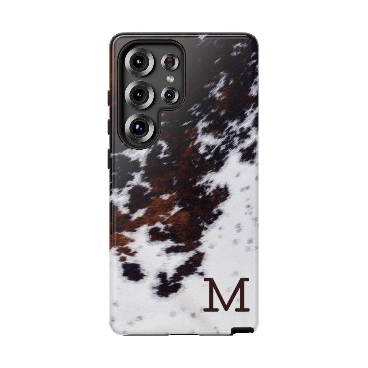 Cowhide Monogram Tough Case