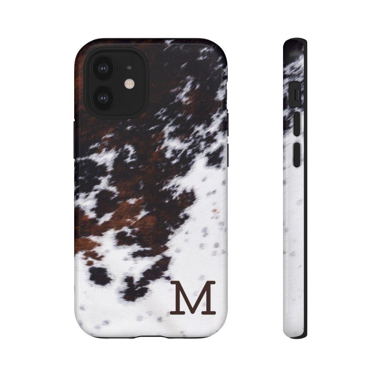 Cowhide Monogram Tough Case