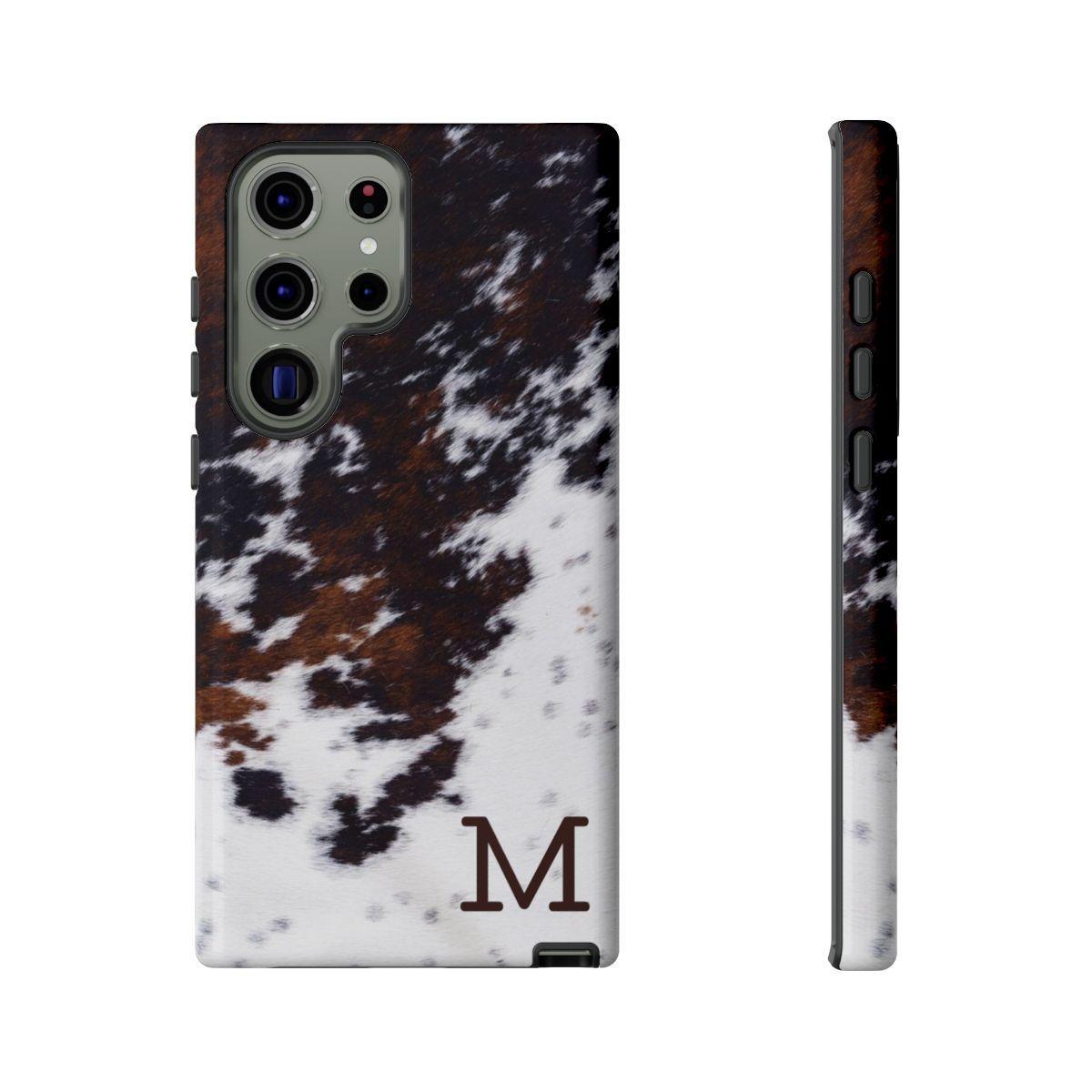 Cowhide Monogram Tough Case