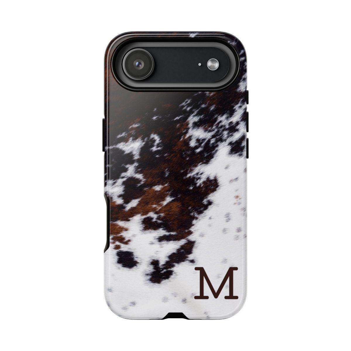 Cowhide Monogram Tough Case