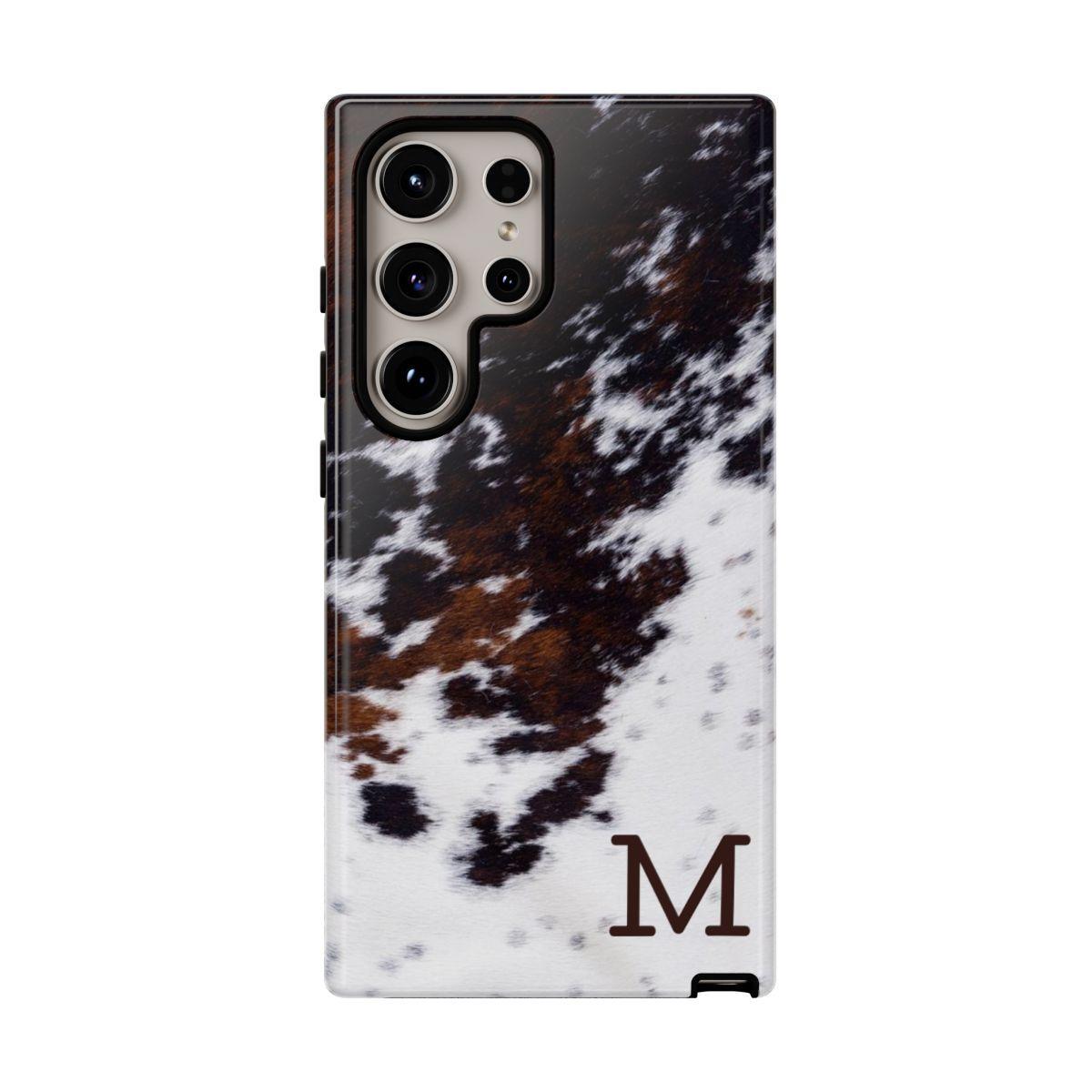 Cowhide Monogram Tough Case