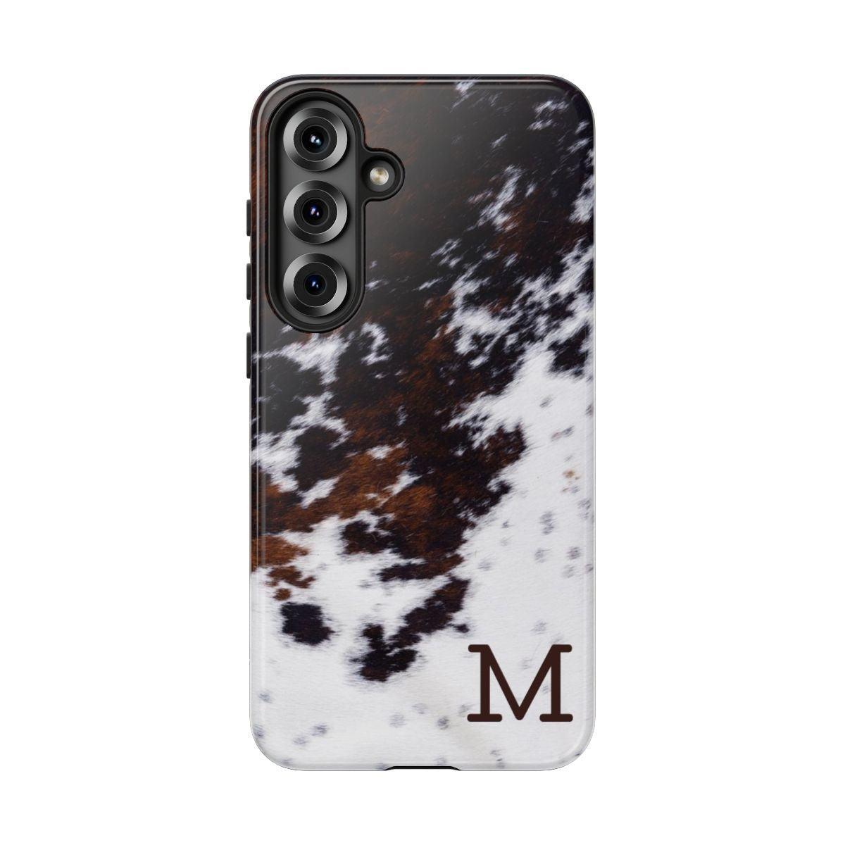 Cowhide Monogram Tough Case