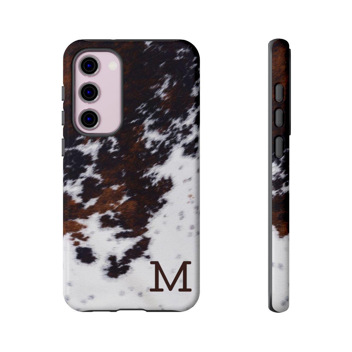 Cowhide Monogram Tough Case