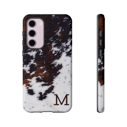 Cowhide Monogram Tough Case