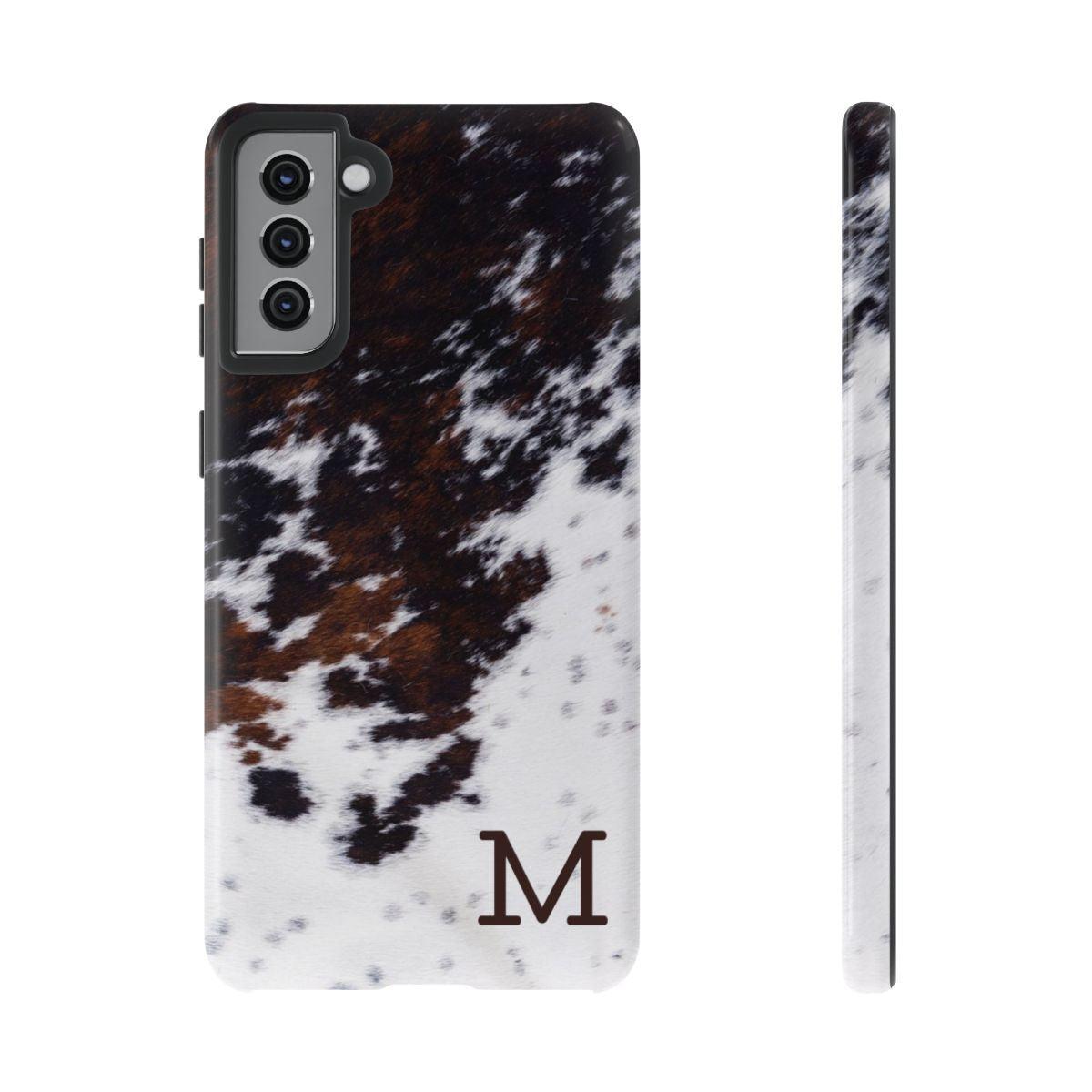 Cowhide Monogram Tough Case