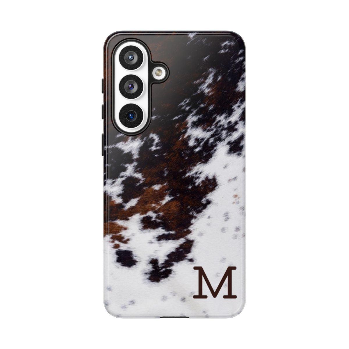 Cowhide Monogram Tough Case