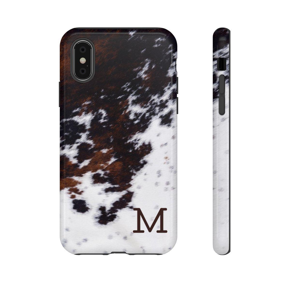Cowhide Monogram Tough Case