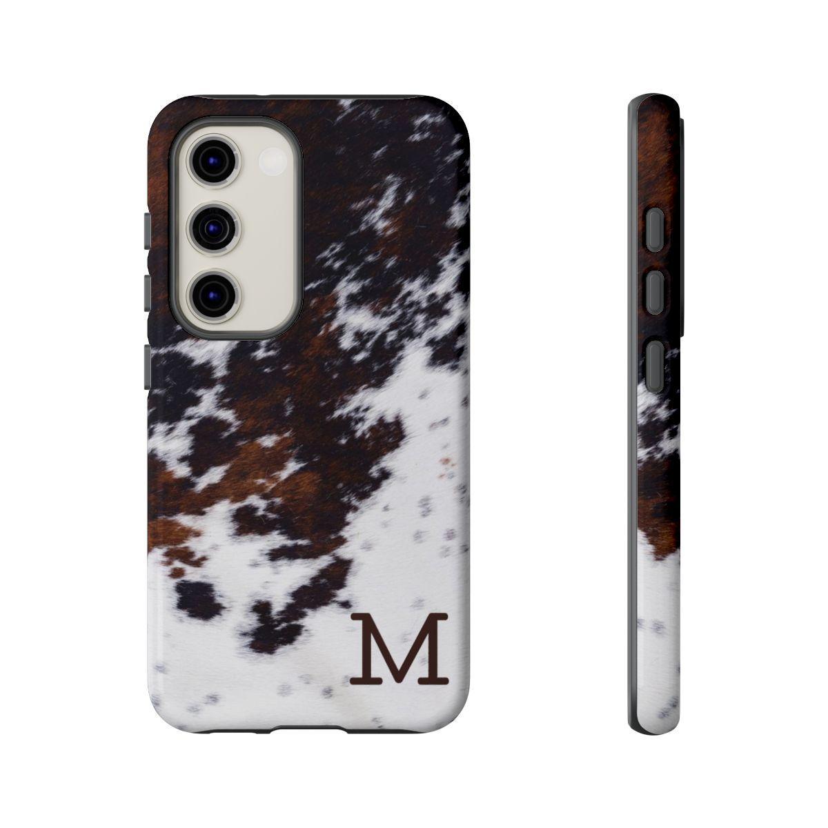 Cowhide Monogram Tough Case